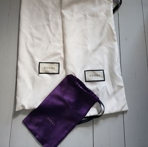 GUCCI Dust bag bundle